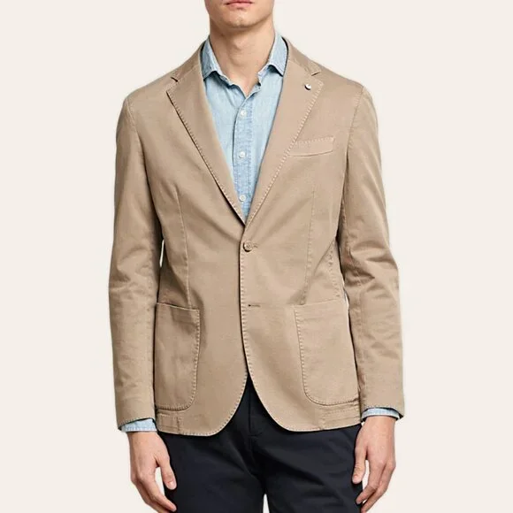 L.B.M. 1911 vintage made in Italy honeycomb textured blazer mens L/XL - Picture 1 of 13